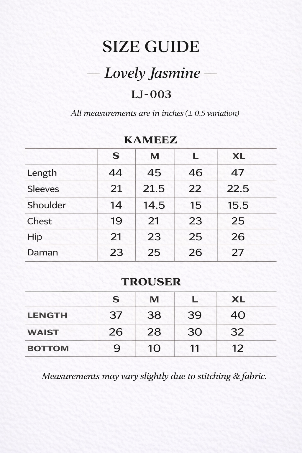 “Lovely Jasmine”