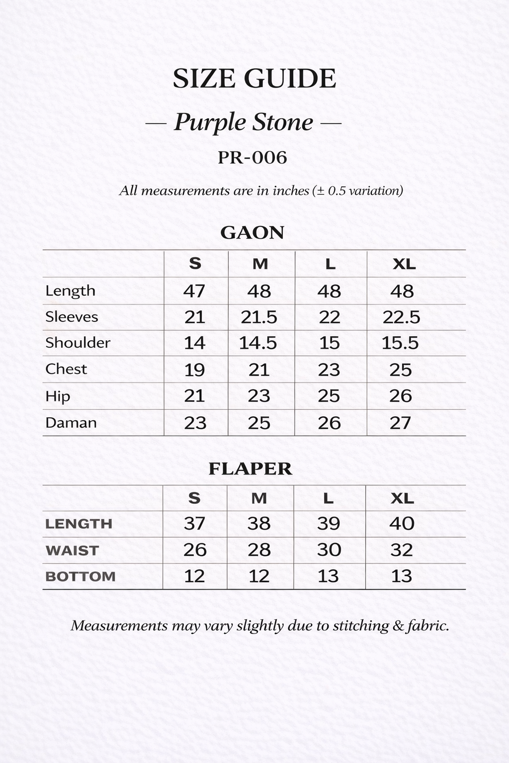 Purple Stone – Luxury Suit