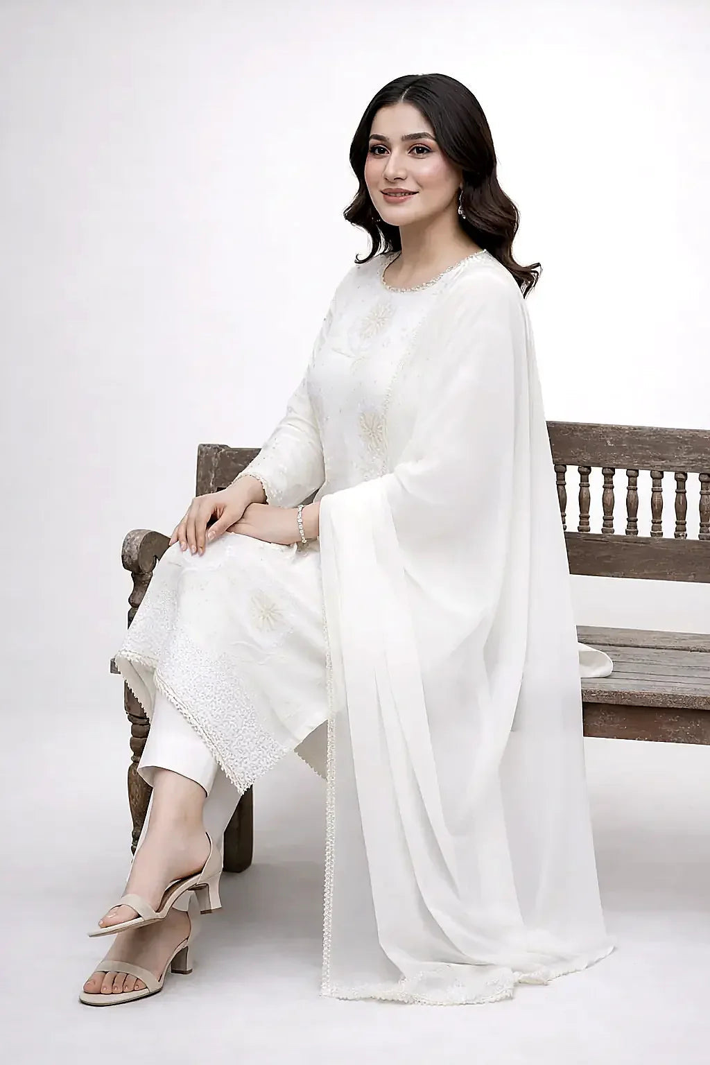 White Rose Sundar Style
