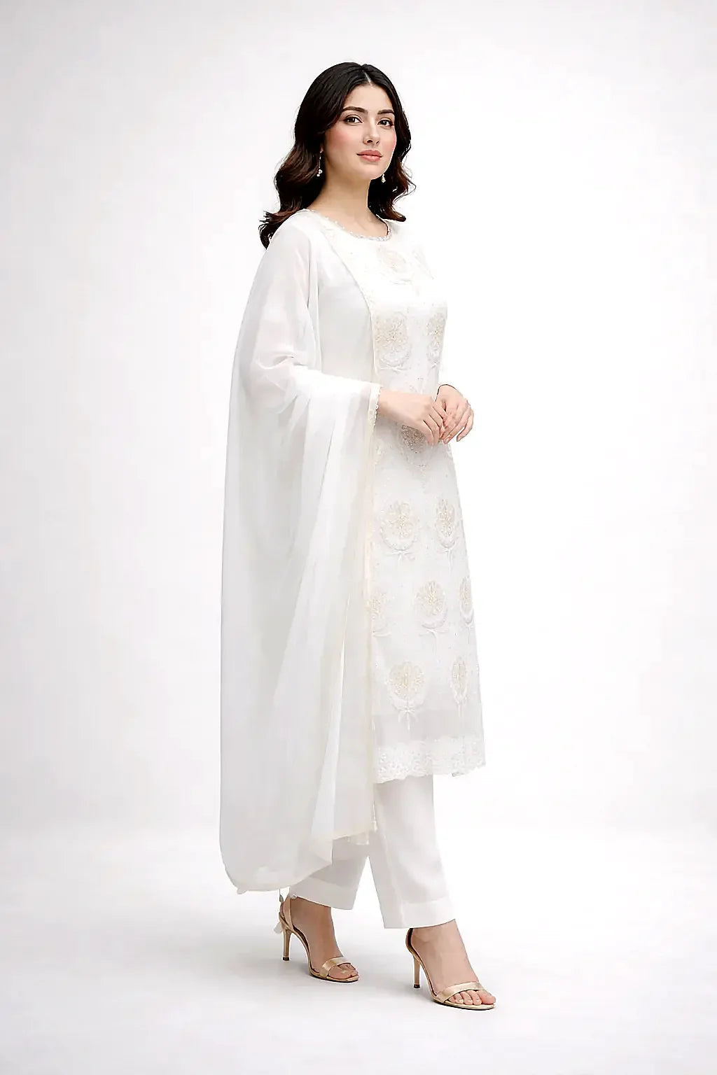 White Rose Sundar Style